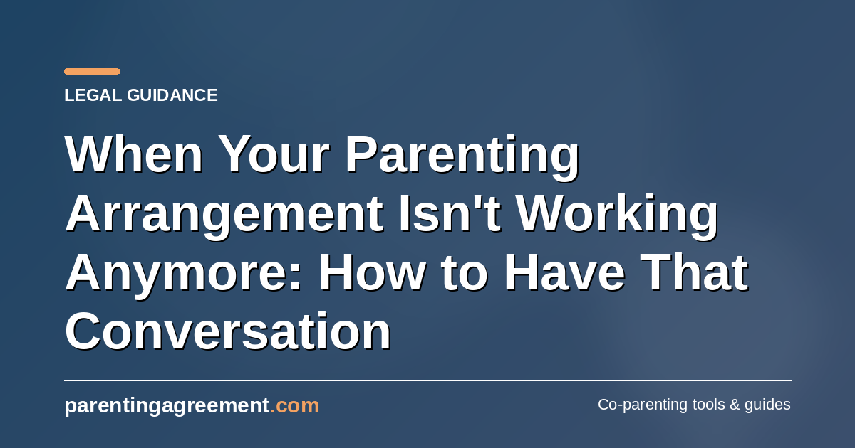 How to Vary a Custody or Access Arrangement in Ireland
